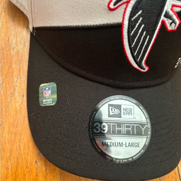 New Era Atlanta Falcons Sideline Historic Blue 39 Thirty Stretch Fit Hat… - Picture 5 of 5